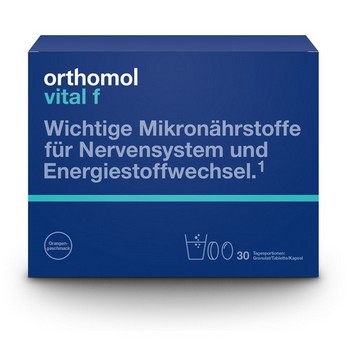 ORTHOMOL Vital F 30 Granulat/Kaps.Kombipackung