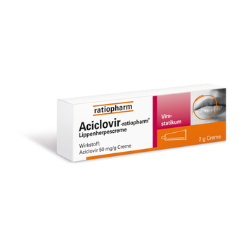 ACICLOVIR ratiopharm Lippenherpescreme