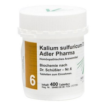 BIOCHEMIE Adler 6 Kalium sulfuricum D 6 Tabletten