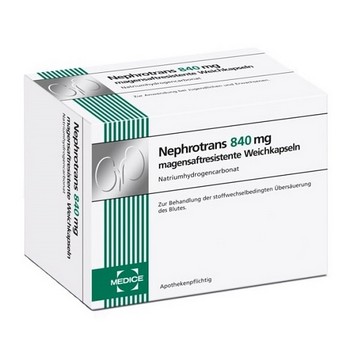 NEPHROTRANS 840 mg magensaftresistente Kapseln