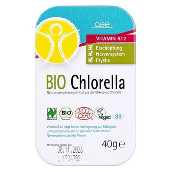 CHLORELLA 500 mg Bio Naturland Tabletten