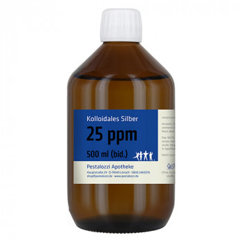Kolloidales Silber bidest. (Silberwasser) 25 ppm