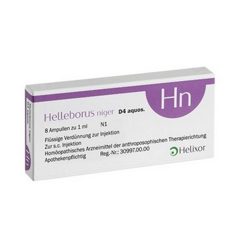 HELLEBORUS NIGER D 4 aquos.Ampullen