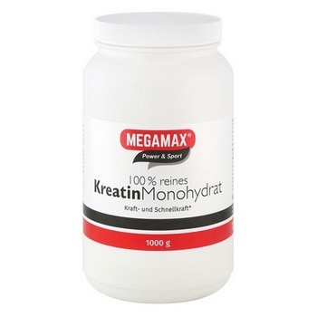 KREATIN MONOHYDRAT 100% Megamax Pulver