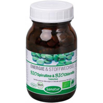 BIOSPIRULINA & Biochlorella 2in1 Tabletten