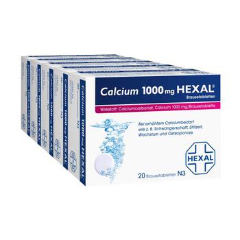 CALCIUM 1000 HEXAL Brausetabletten