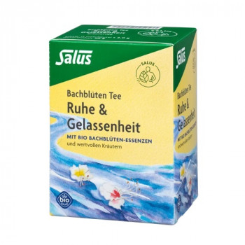BACHBLÜTEN Tee Ruhe & Gelassenheit Bio Salus Fbtl.