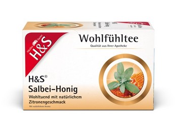 H&S Wohlfühltee Salbei Honig mit Zitrone Fbtl.