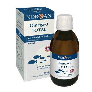 NORSAN Omega-3 Total Naturell flüssig