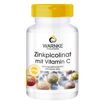 ZINKPICOLINAT mit Vitamin C Kapseln