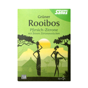 GRÜNER ROOIBOSTEE Pfir.Zit.Kräut.Frü.Tee Bio Salus