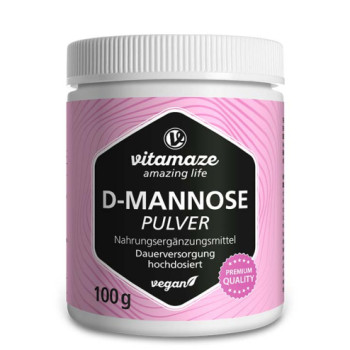 D-MANNOSE PULVER hochdosiert vegan
