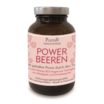 POWERBEEREN B12+ Koffein Lutschpastillen