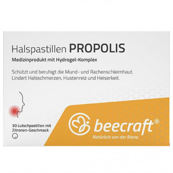 BEECRAFT Halspastillen Propolis