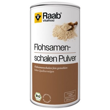 RAAB Vitalfood Flohsamenschalen Bio Pulver