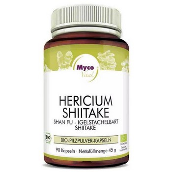 HERICIUM SHIITAKE Bio Pilzpulver-Kapseln