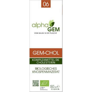 AlphaGem GC 06 GEM-Chol biologisches Knospenmazerat