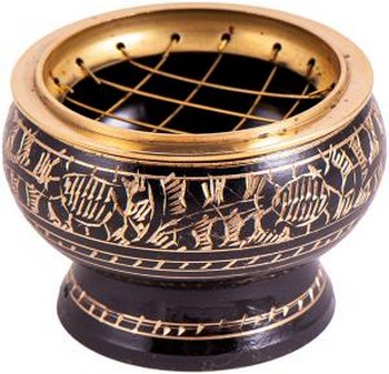 Berk - Netzräuchergefäß schw/gold 